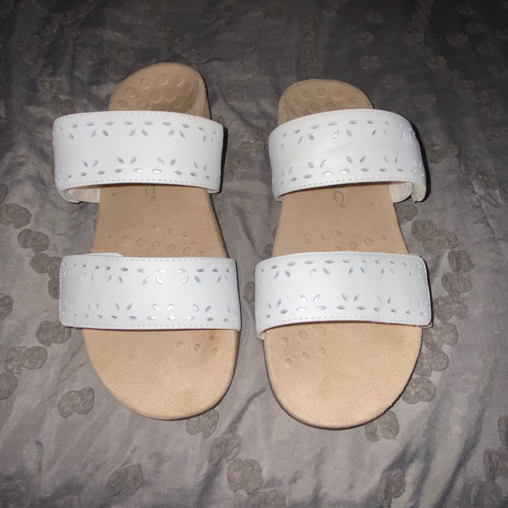 White Vionic Orthopedic Shoes